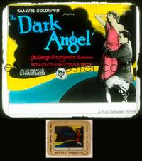 7p010 DARK ANGEL glass slide '25 Ronald Colman is blinded in WWI & his sweetie thinks he died!