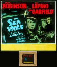 7p030 SEA WOLF glass slide '41 Edward G. Robinson, Ida Lupino, John Garfield, by Jack London!
