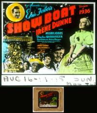 7p031 SHOW BOAT glass slide '36 Irene Dunne, Paul Robeson & cast, directed by James Whale!