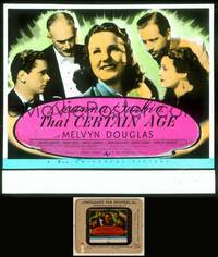 7p039 THAT CERTAIN AGE glass slide '38 great image of cast staring at smiling Deanna Durbin!