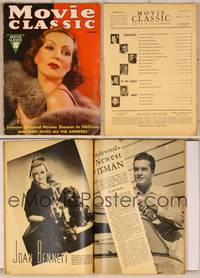 7p076 MOVIE CLASSIC magazine February 1937, portrait of Ann Sothern in fur by Edwin Bower Hesser!