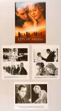 7p118 CITY OF ANGELS presskit '98 Nicolas Cage & Meg Ryan, based on Wim Wenders' Wings of Desire!