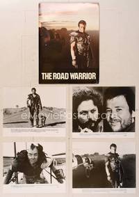 7p143 MAD MAX 2: THE ROAD WARRIOR presskit '81 Mel Gibson returns as Mad Max, great images!