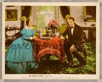 7r115 ABE LINCOLN IN ILLINOIS photolobby '40 Raymond Massey at dining table with Ruth Gordon!