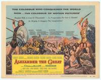 7r005 ALEXANDER THE GREAT TC '56 Richard Burton, Frederic March as Philip of Macedonia!