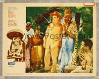 7r201 CALL ME BWANA LC #4 '63 big game hunter Bob Hope in jungle with African natives!