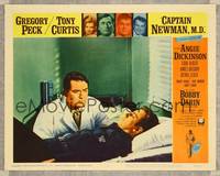 7r205 CAPTAIN NEWMAN M.D. LC #4 '64 psychiatrist Gregory Peck tries to help Bobby Darin!
