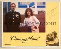 7r230 COMING HOME signed LC #3 '78 by returning Vietnam veteran Bruce Dern, who's with Jane Fonda!