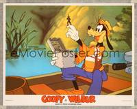7r341 GOOFY & WILBUR LC R90 first solo Walt Disney Goofy cartoon, cute fishing image!