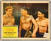 7r355 HAIRY APE LC '44 written by Eugene O'Neill, really hairy barechested William Bendix!