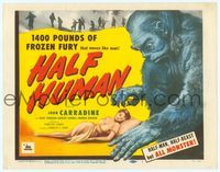 7r036 HALF HUMAN TC '57 1400 pounds of frozen fury that moves like a man & likes women!