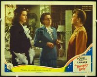 7r368 HEAVENLY BODY LC #4 '44 Hedy Lamarr is told by an astrologer that she'll have a new romance!