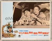 7r418 IT'S A MAD, MAD, MAD, MAD WORLD LC #1 R70 crazed Buddy Hackett & Mickey Rooney in airplane!