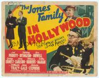 7r043 JONES FAMILY IN HOLLYWOOD style B TC '39 Jed Prouty, Spring Byington, Lucy in the movies!
