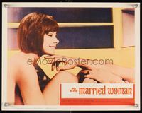 7r520 MARRIED WOMAN LC '65 Jean-Luc Godard, great close up of naked Macha Meril!