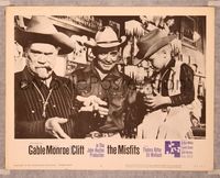 7r534 MISFITS LC #8 '61 Clark Gable in bar handing shot glass to young boy in cowboy suit!