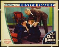 7r587 OIL RAIDER LC '34 Gloria Shea tends to knocked down Buster Crabbe on floor!