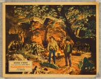 7r643 RAINBOW TRAIL LC '32 Zane Grey, George O'Brien & J.M. Kerrigan in woods by campfire!