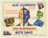 7r070 SCAPEGOAT TC '59 art of Alec Guinness, who lived another man's life & loved his woman!