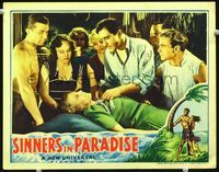 7r705 SINNERS IN PARADISE LC '38 directed by James Whale, Madge Evans, John Boles, Bruce Cabot