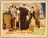 7r721 SONG OF THE OPEN ROAD LC '44 full-length W.C. Fields with Edgar Bergen & Charlie McCarthy!