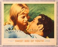 7r751 SWEET BIRD OF YOUTH LC #2 '62 super close up of Paul Newman & Shirley Knight!