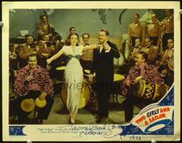 7r802 TWO GIRLS & A SAILOR signed LC '44 by Xavier Cugat, who's with his band & Lina Romay!