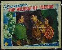 7r850 WILDCAT OF TUCSON LC '40 Evelyn Young holding Wild Bill Elliot, who's staring down bad guy!