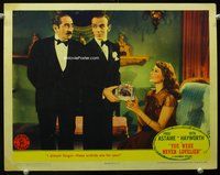 7r869 YOU WERE NEVER LOVELIER LC '42 Adolphe Menjou glares at Fred Astaire & sexy Rita Hayworth!