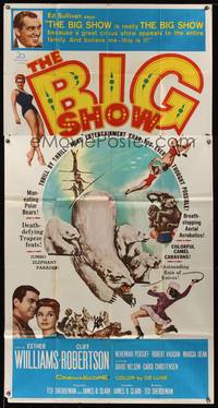 7v453 BIG SHOW 3sh '61 sexy Esther Williams & Cliff Robertson, plus Ed Sullivan!