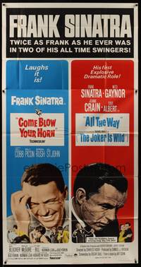 7v516 COME BLOW YOUR HORN/JOKER IS WILD 3sh '66 Frank Sinatra in two of his all time swingers!