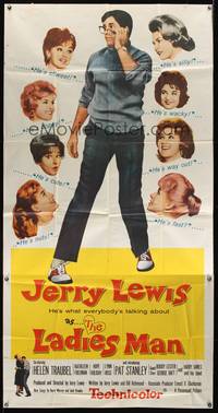7v710 LADIES' MAN 3sh '61 girl-shy upstairs-man-of-all-work Jerry Lewis screwball comedy!