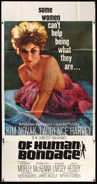 7v766 OF HUMAN BONDAGE 3sh '64 super sexy Kim Novak can't help being what she is!