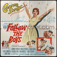 7v040 FOLLOW THE BOYS 6sh '63 Connie Francis sings and the whole Navy fleet swings!