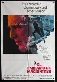 7v354 MACKINTOSH MAN Argentinean '73 Paul Newman & Dominique Sanda, directed by John Huston!