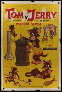 7v405 TOM & JERRY KINGS OF LAUGHTER Argentinean '74 in Ancient Rome or Greece & in caveman times!