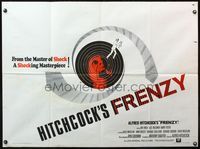 7v176 FRENZY British quad '72 written by Anthony Shaffer, Alfred Hitchcock's shocking masterpiece!