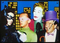 7x409 BATMAN English commercial posters '99 best close up image of the villains!