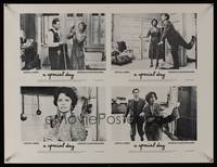 7x401 SPECIAL DAY LC poster '77 great images of Sophia Loren & Marcello Mastroianni!