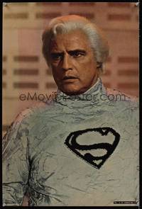 7x019 SUPERMAN Oversize Stills '78 comic book hero Christopher Reeve, Marlon Brando!