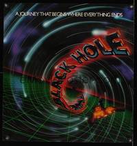 7x085 BLACK HOLE special poster '79 Disney sci-fi, Schell, Anthony Perkins, Forster & Mimieux!