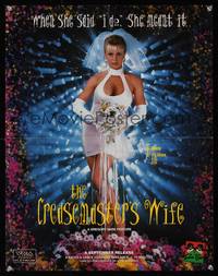7x448 CREASEMASTER'S WIFE special video poster '93 Million, when she said I do, she meant it!