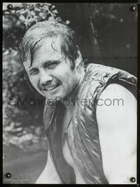 7x414 DELIVERANCE commercial poster '72 great Jon Voight close soaking wet portrait!