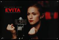 7x147 EVITA soundtrack special poster '96 Madonna as Eva Peron, Oliver Stone!