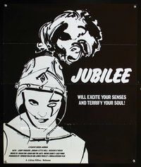 7x198 JUBILEE special 22x26 '77 Derek Jarman will excite your senses, really cool art!