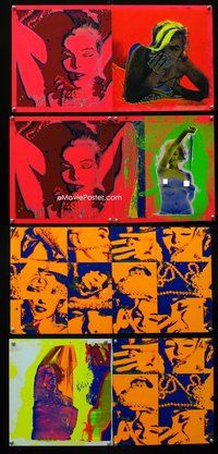 7x300 SPECIAL M. MONROE POSTERS 2 DS special posters '70s cool Andy Warhol style art!