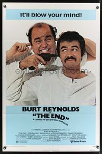 7z295 END style A 1sh '78 Burt Reynolds & Dom DeLuise, death is a pie in the face from god!