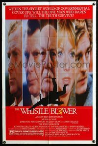 7z926 WHISTLE BLOWER 1sh '87 Michael Caine, James Fox, Nigel Havers, governmental cover-ups!