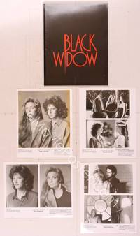 8a132 BLACK WIDOW presskit '87 super sexy Debra Winger & Theresa Russell!