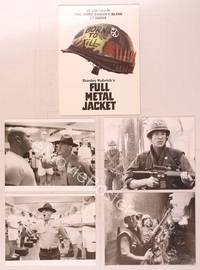 8a145 FULL METAL JACKET presskit '87 Stanley Kubrick bizarre Vietnam War movie, Modine, Ermey